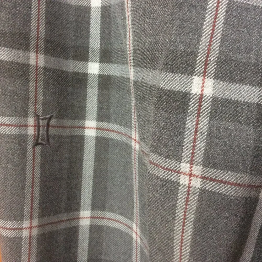 Kit & Ace Go To Gray Plaid High Waist Classic Trousers Size 8 - Picture 5 of 6
